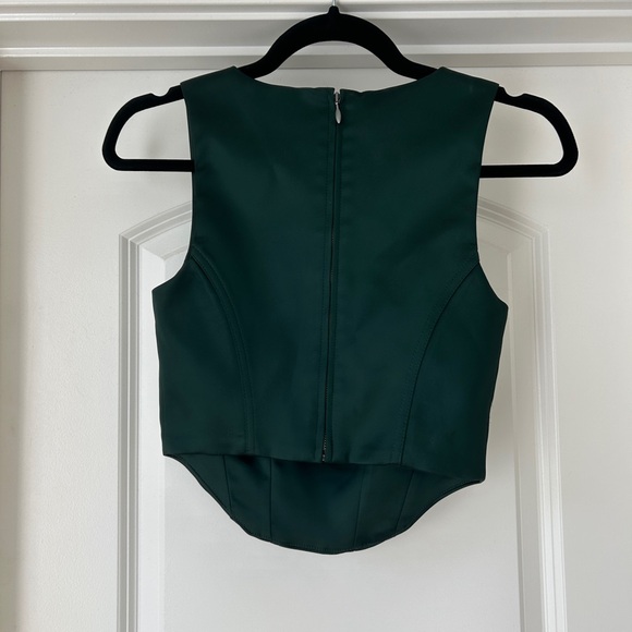 Aritzia Sunday Best satin bustier top - Picture 2 of 5